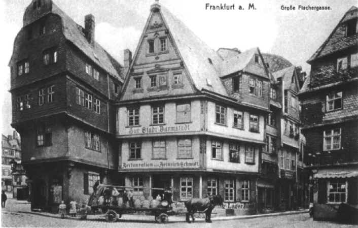 Die Haeusergruppe zum Roseneck