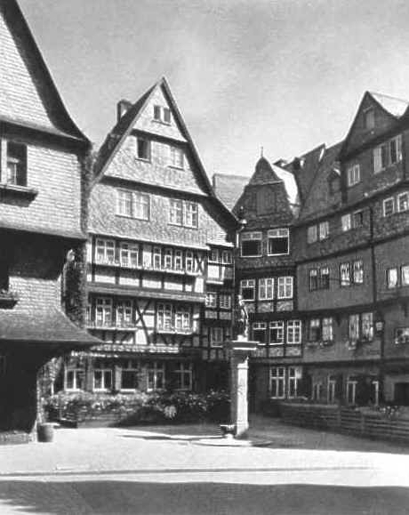 Die Haeusergruppe zum Roseneck