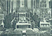 The main altars at festival