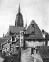 Cathedral seen over the rooftops of the Garkuechenplatz