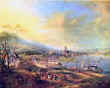 Frankfurt as seen from the west in 1760