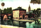 Alte Bruecke mit Brueckenmuehle