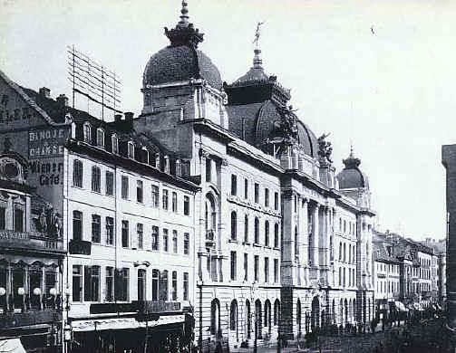 Die Hauptpostamt auf der Zeil 1900