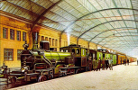 Hauptbahnhof - Erster Zug