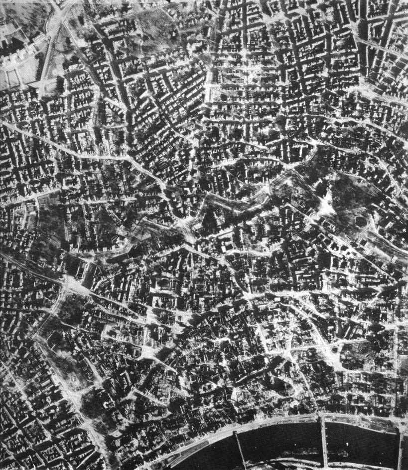 Luftbild Main 1945