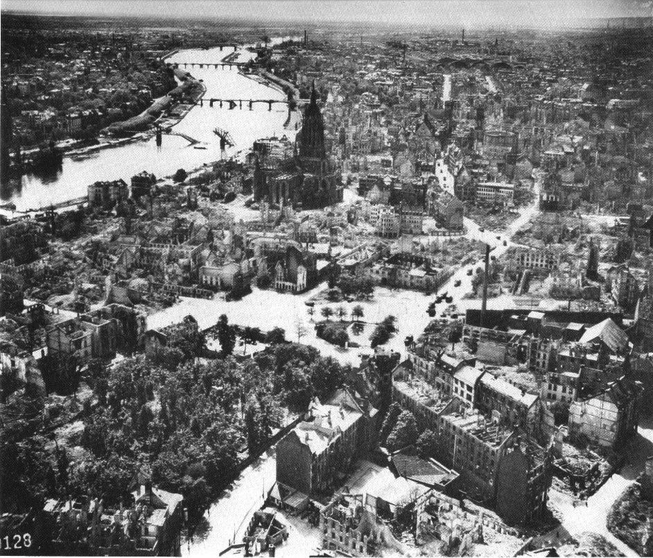 Luftbild Main 1945
