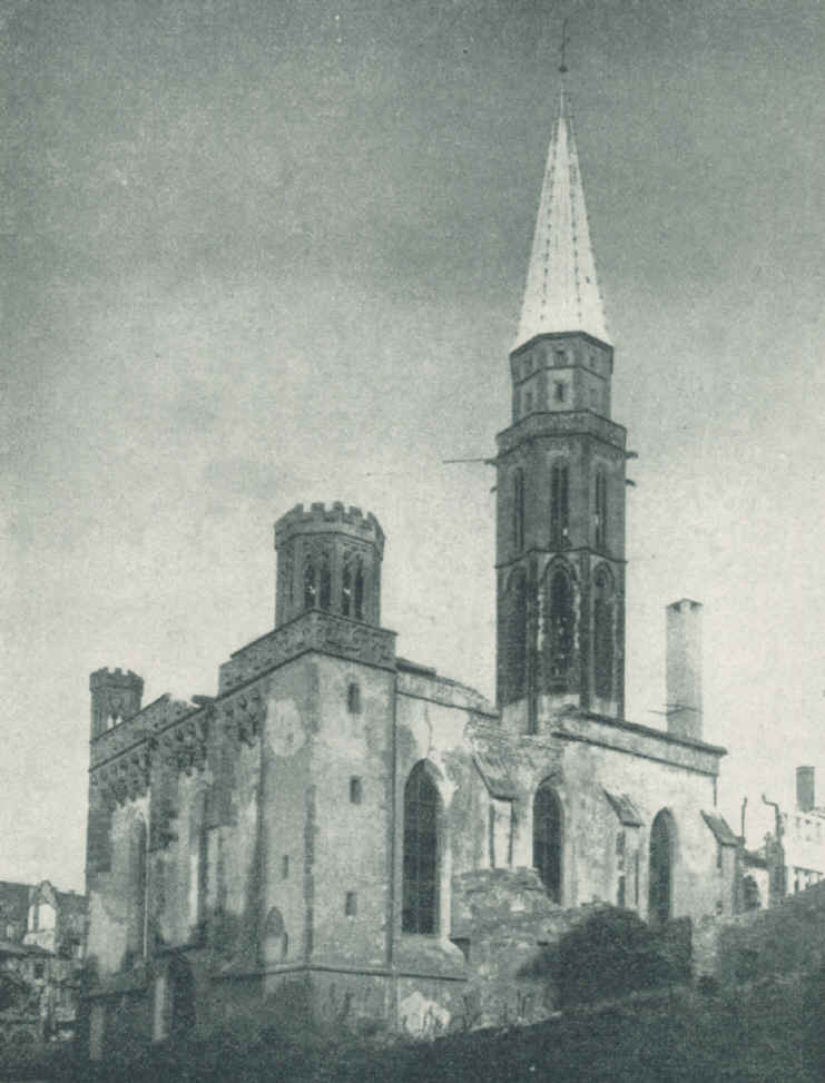 Nikolaikirche  ca 1945