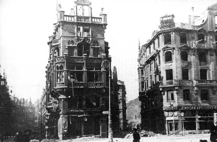 Haus am Goetheplatz 1945