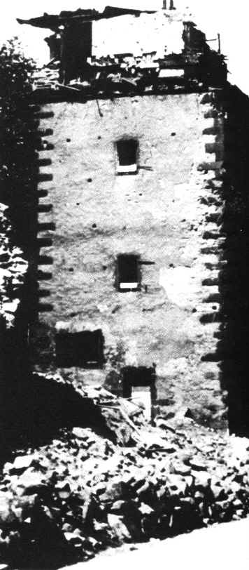 Eschenheimer Turm 1945