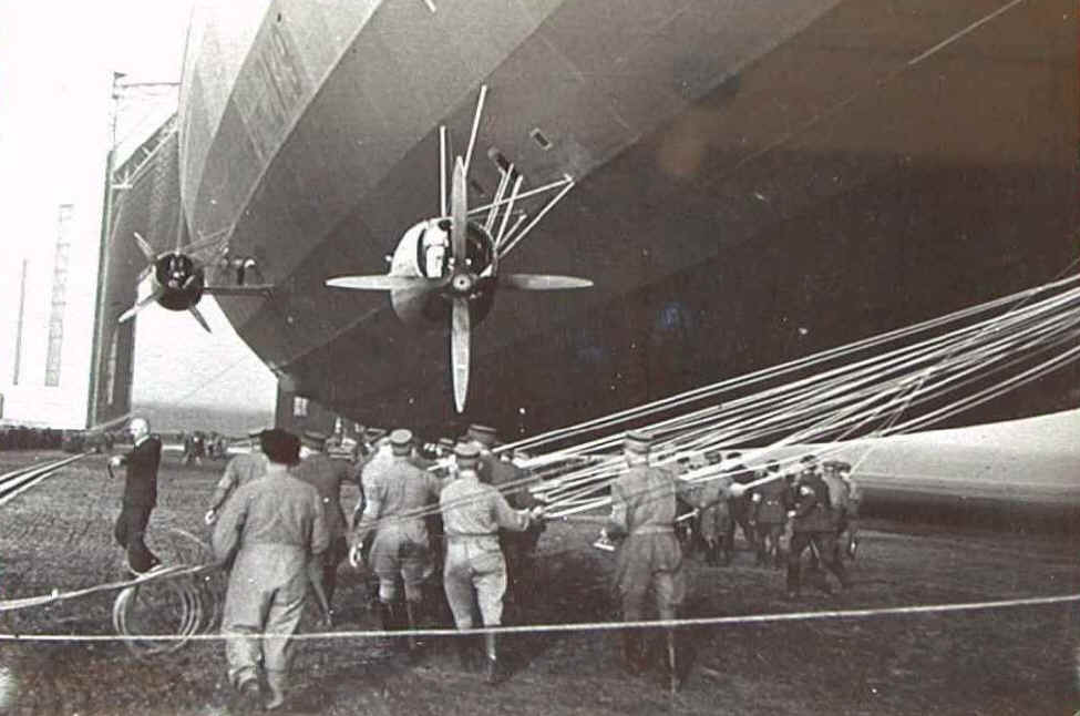 The Baggage crew for the Zeppelin