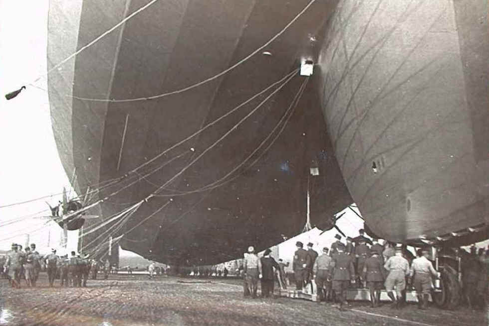 The Baggage crew for the Zeppelin