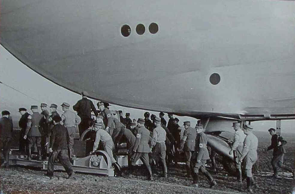 The Baggage crew for the Zeppelin