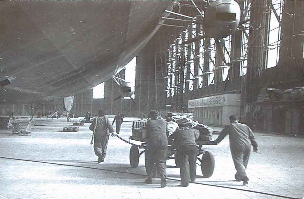 The Baggage crew for the Zeppelin