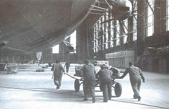 The Baggage crew for the Zeppelin