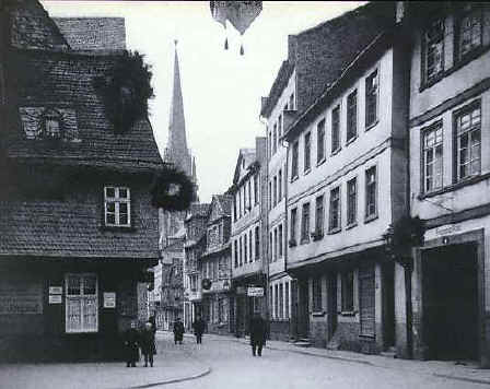 Die Elisabethenstrasse in Sachsenhausen