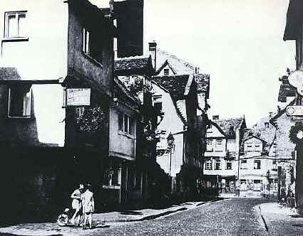 Die Grosse Rittergasse in Sachsenhausen