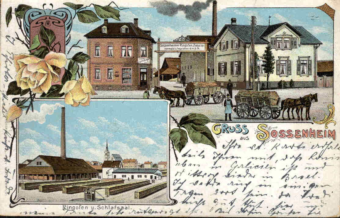 Sossenheim 1900 (Ziegelsteinwerk/Brickworks)