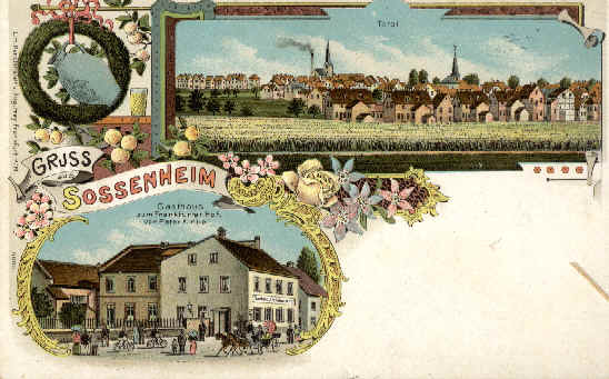 Sossenheim 1900 Gasthaus Frankfurter Hof