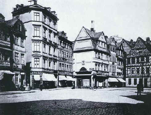 Die Fressgasse 1904